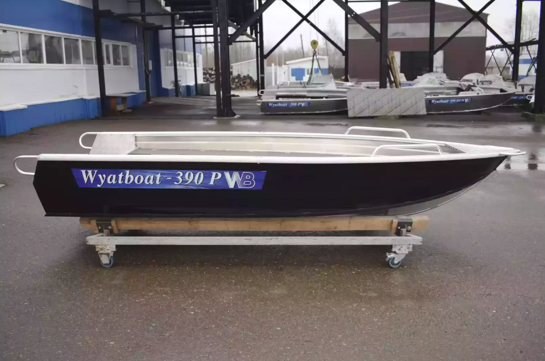 Алюминиевая лодка Wyatboat-390РМ в Уфе