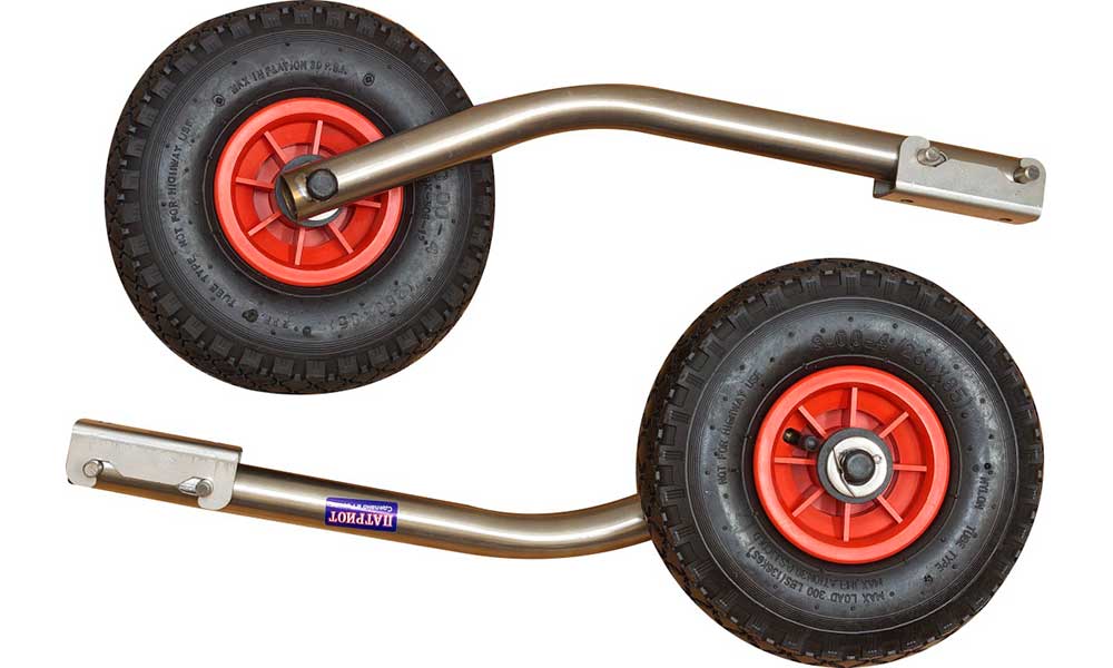 Транцевые колеса модульные удлиненные из нержавеющей стали в Уфе