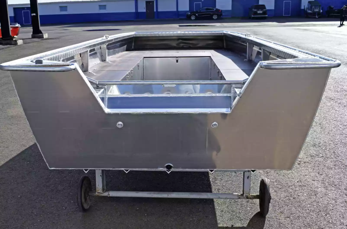 Алюминиевая лодка Wyatboat-490 Jonboat в Уфе