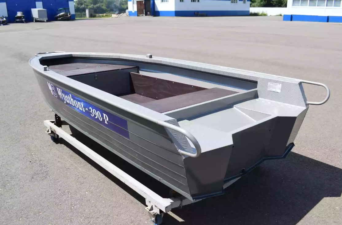 Алюминиевая лодка Wyatboat-390Р Fish в Уфе