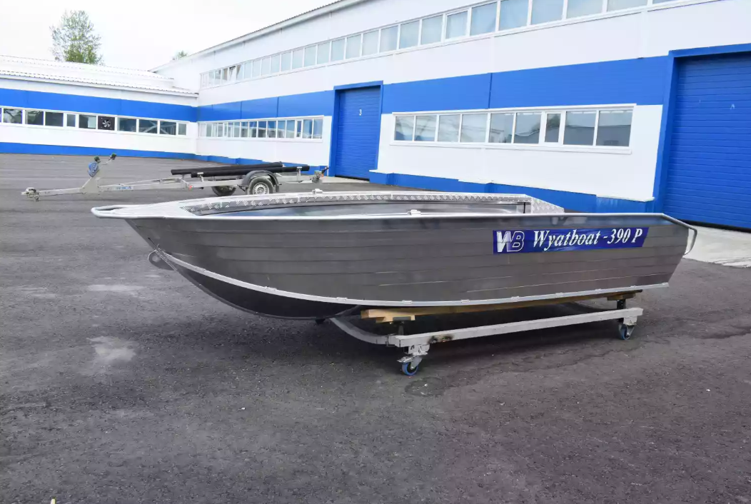 Алюминиевая лодка Wyatboat-390Р Увеличенный борт в Уфе