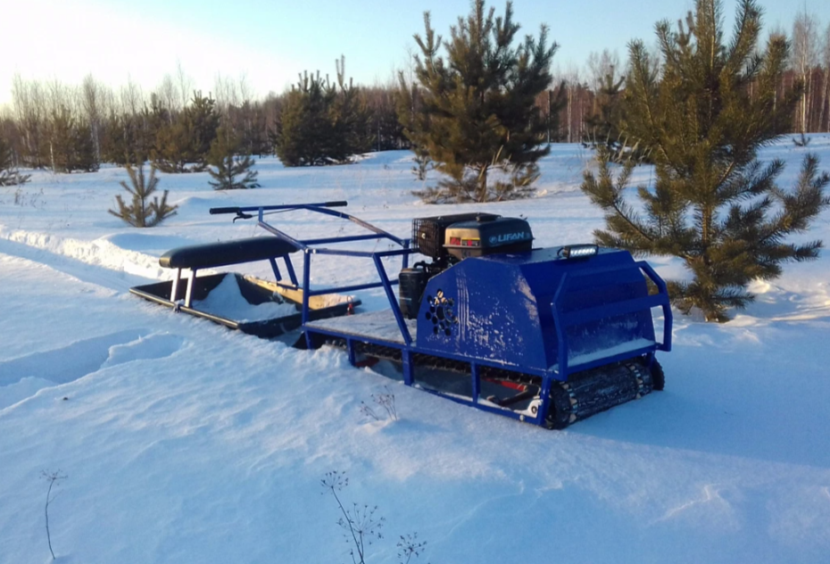 Мотобуксировщик Альбатрос-XLV 9 мини, тележки, 1250 мм в Уфе