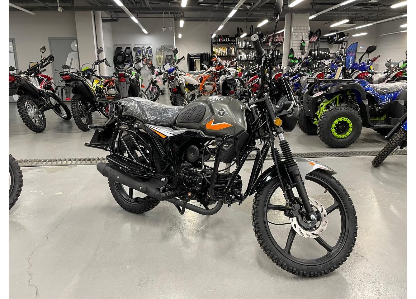 Мопед VMC NOVA 49сс (125сс) Led Full, дисковый тормоз, RKB RATO с баланс. валом, сигнализация в Уфе