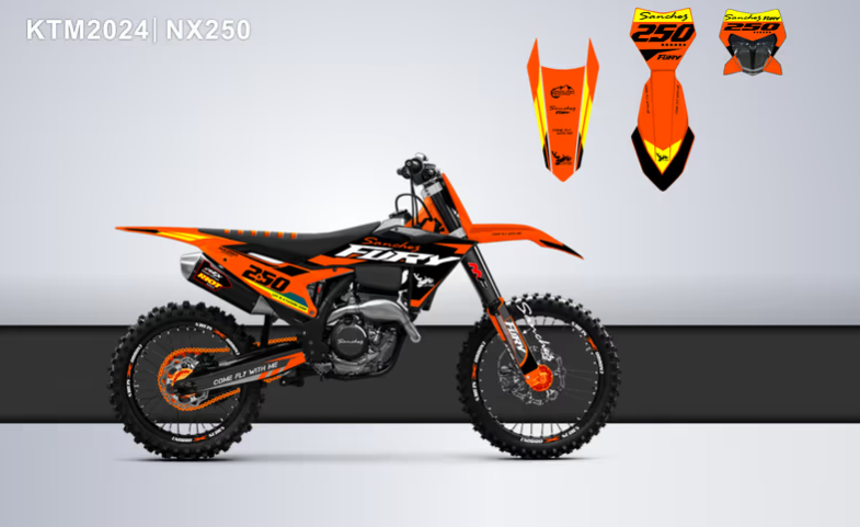 Кроссовый мотоцикл Sanchez Fury NX250 в Уфе
