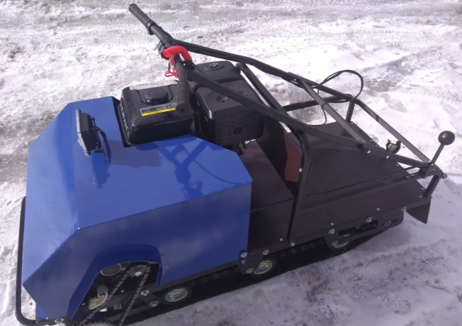 Мотобуксировщик AhtaR ЗИМА с реверсом (задний ход) в Уфе