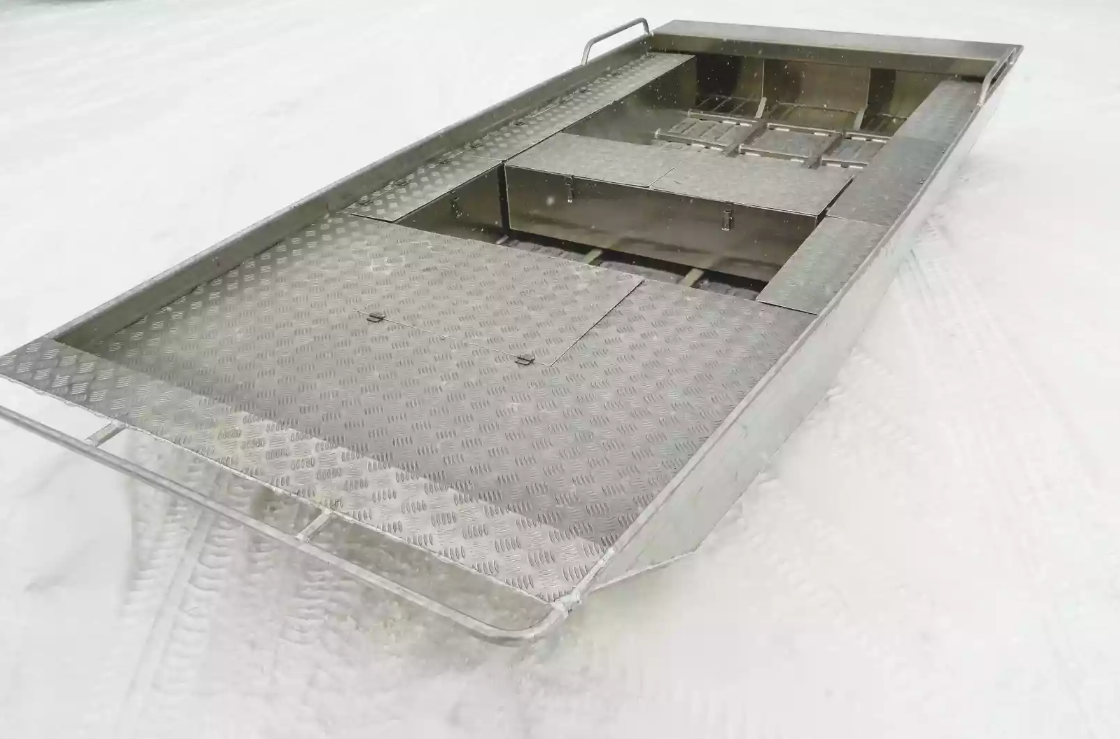 Алюминиевая лодка Wyatboat-390 Jonboat в Уфе