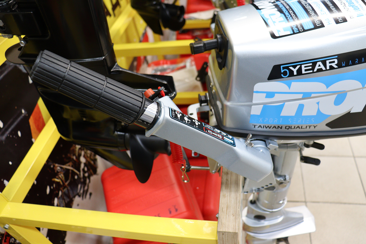 Лодочный мотор PROMAX SP5FHS (внешний бак 12 л) в Уфе