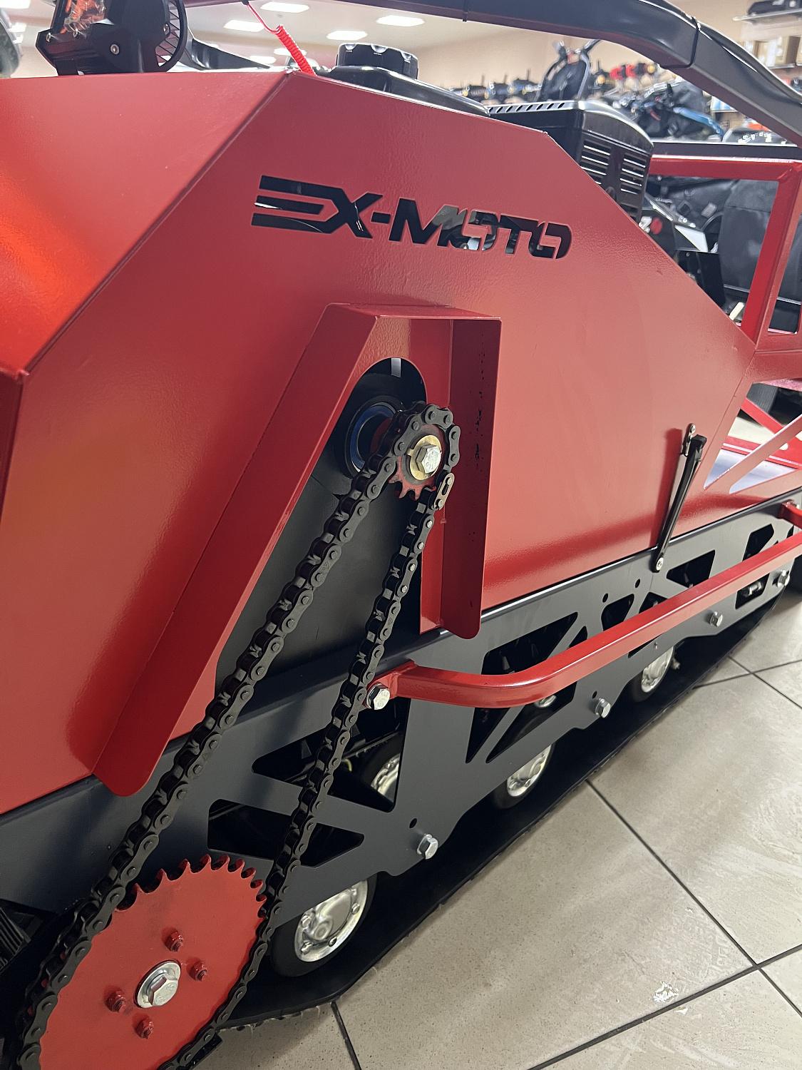 Мотобуксировщик EX-MOTO SNOWDOG S500 15л.с в Уфе