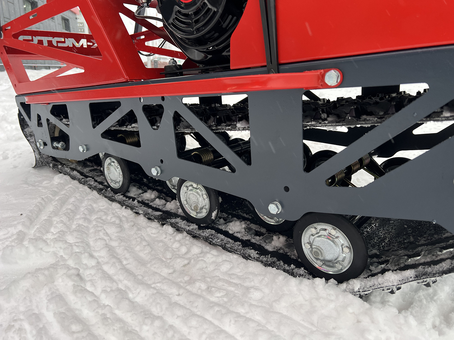 Мотобуксировщик EX-MOTO SNOWDOG S500 15л.с в Уфе