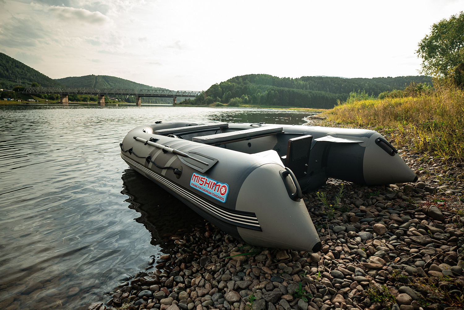 Лодка MISHIMO RIVER JET 390 под водомет в Уфе