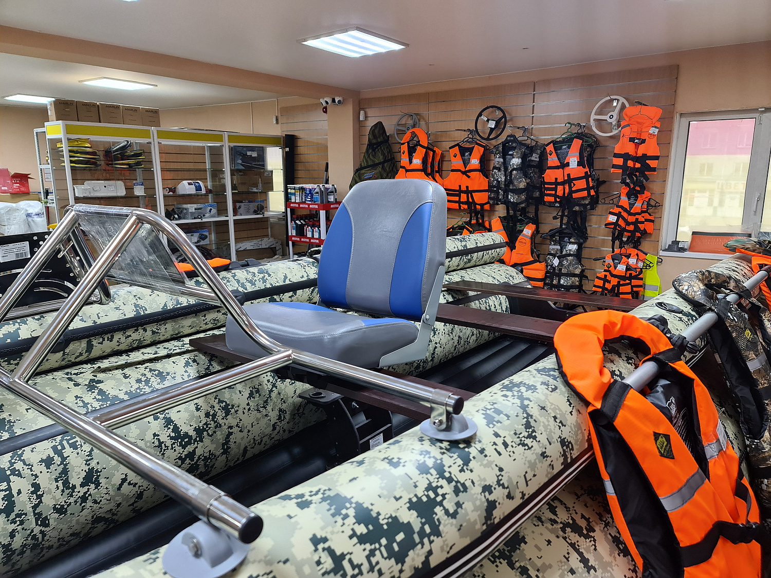 КРЕСЛО МЯГКОЕ РАСКЛАДНОЕ С ПОВОРОТНЫМ МЕХАНИЗМОМ ДЛЯ ЛОДОК в Уфе