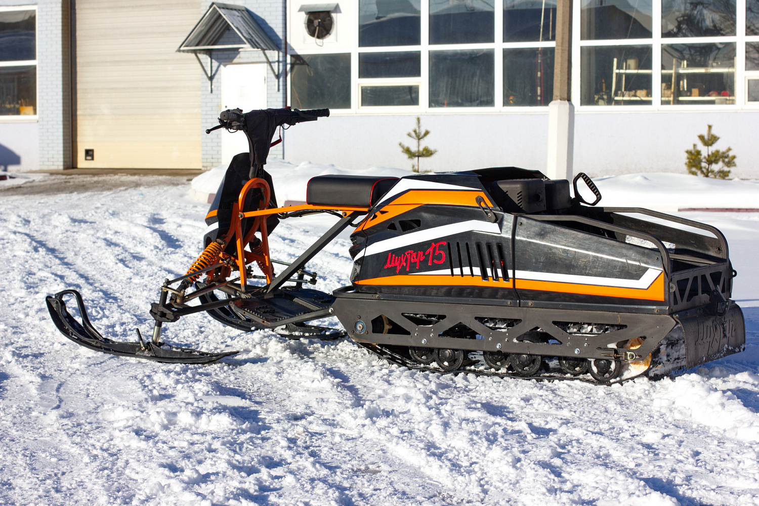 Мотобуксировщик IRBIS Мухтар 15 с лыжным модулем в комплекте в Уфе