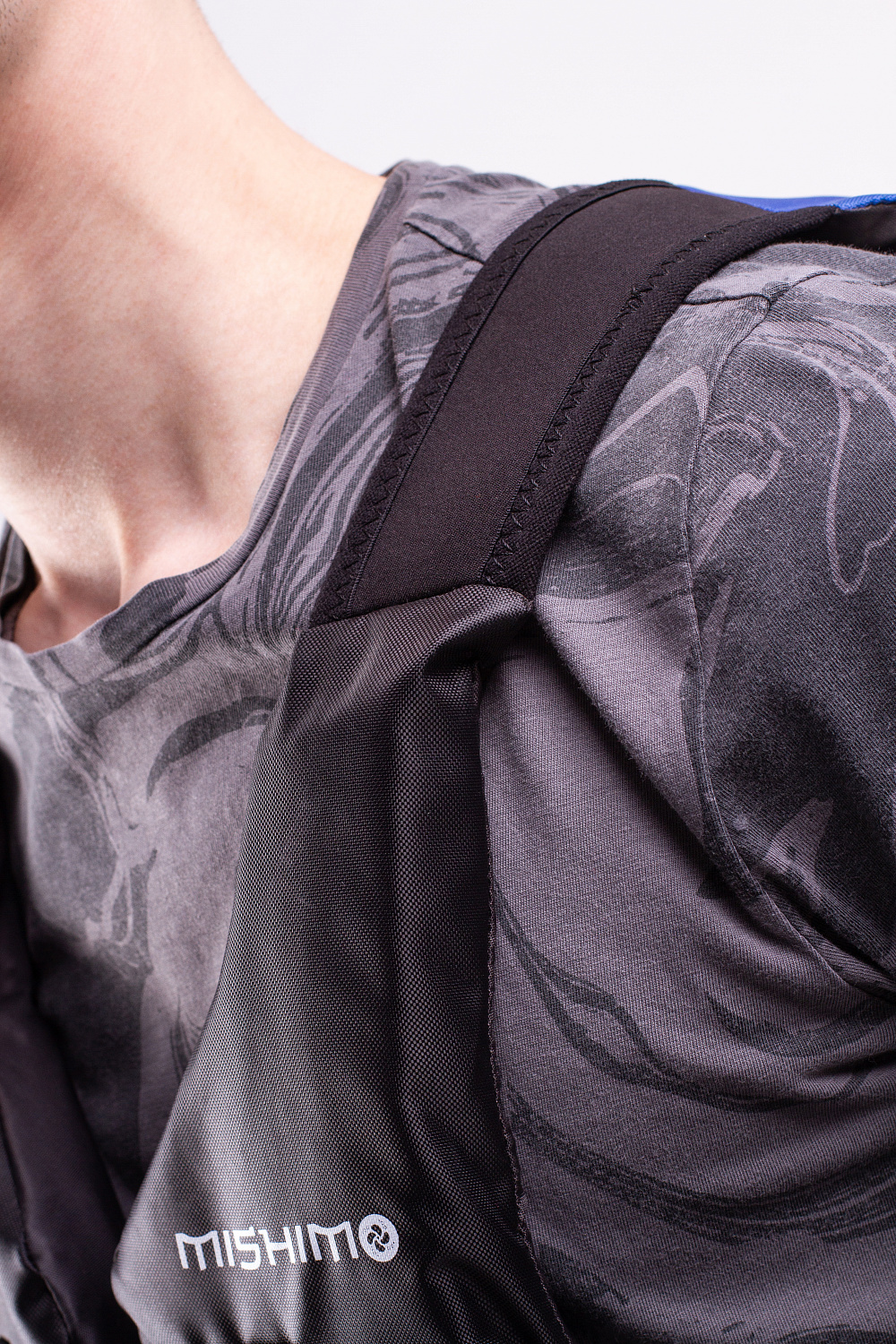 Жилет спасательный MISHIMO PRO Премиум качества Черно-синий в Уфе