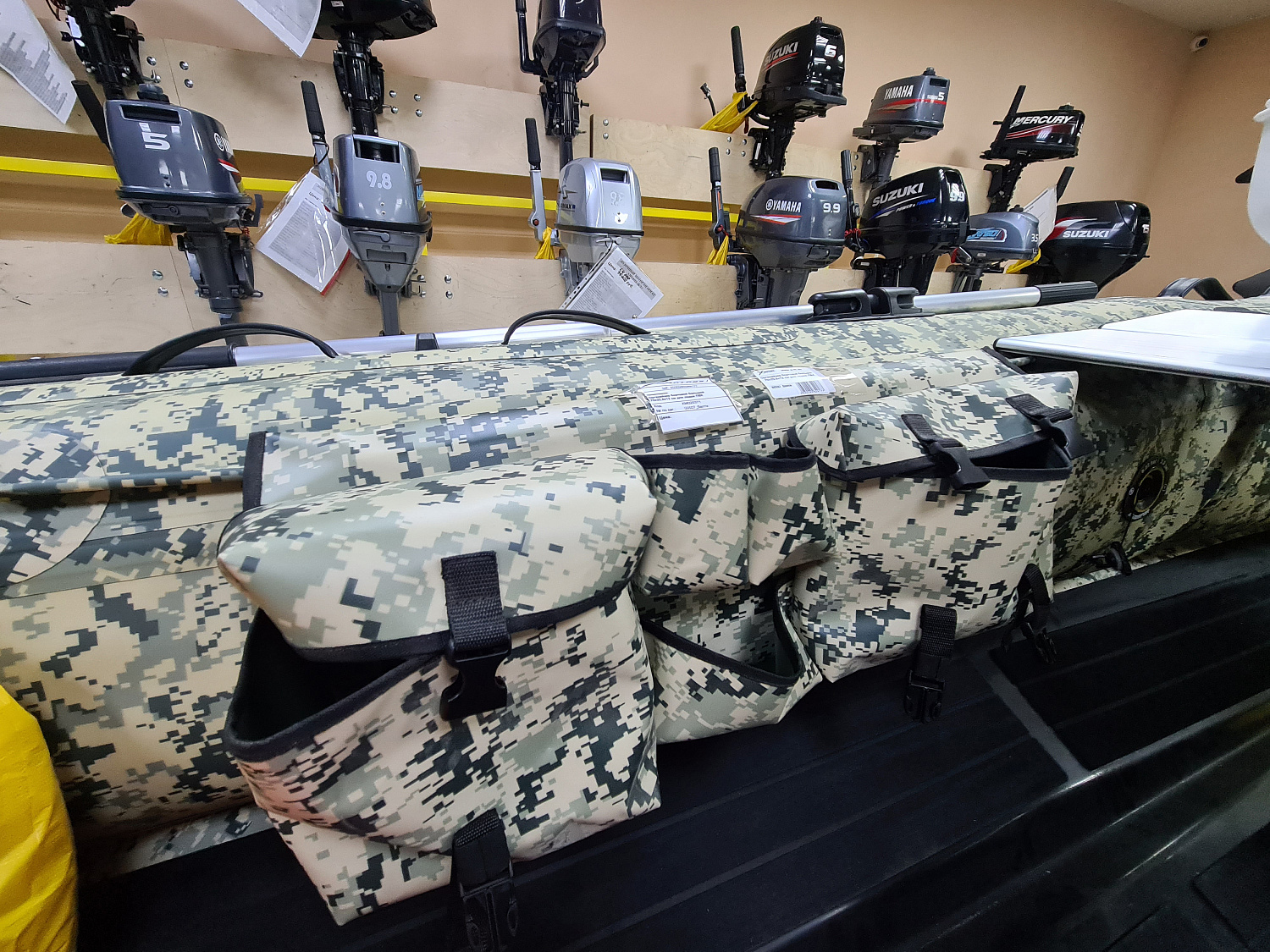 ОРГАНАЙЗЕР БОРТОВОЙ БОЛЬШОЙ ДЛЯ ЛОДОК ПВХ 70Х22,5Х12 СМ в Уфе