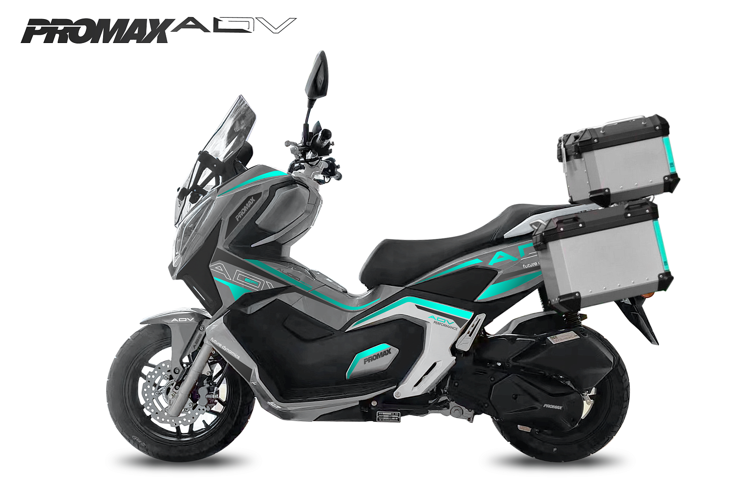 МаксиСкутер PROMAX ADV-Extra 250(49) (EFI, ABS, BOX, AUDIO) в Уфе